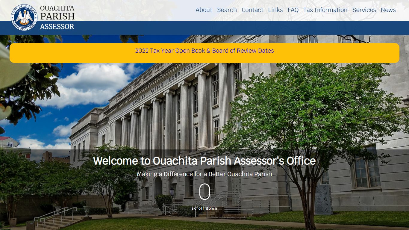 Home Page - Ouachita Parish Assessor's Office